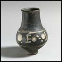 Free download Terracotta beaker with painted inscription free photo or picture to be edited with GIMP online image editor