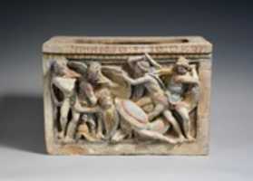 Free download Terracotta cinerary urn free photo or picture to be edited with GIMP online image editor