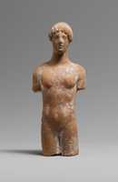 Free download Terracotta head and torso of a woman free photo or picture to be edited with GIMP online image editor