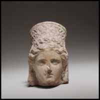 Free download Terracotta head of a goddess free photo or picture to be edited with GIMP online image editor