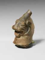 Free download Terracotta head of a griffin free photo or picture to be edited with GIMP online image editor