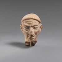 Free download Terracotta head of a man wearing a cap free photo or picture to be edited with GIMP online image editor