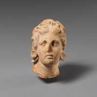 Free download Terracotta head of a woman free photo or picture to be edited with GIMP online image editor