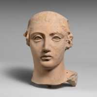 Free download Terracotta head of a young man free photo or picture to be edited with GIMP online image editor