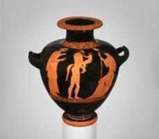 Free download Terracotta hydria: kalpis (water jar) free photo or picture to be edited with GIMP online image editor