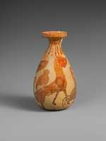 Free download Terracotta inscribed alabastron (perfume vase) free photo or picture to be edited with GIMP online image editor