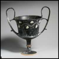Free download Terracotta kantharos (drinking cup with two high handles) free photo or picture to be edited with GIMP online image editor