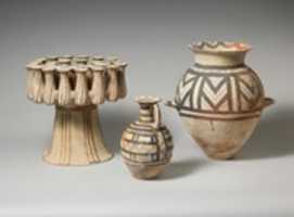 Free download Terracotta kernos (vase for multiple offerings) free photo or picture to be edited with GIMP online image editor