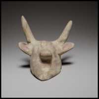 Free download Terracotta mask in the form of a bull free photo or picture to be edited with GIMP online image editor