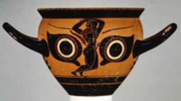 Free download Terracotta mastoid (drinking cup in the form of a breast) free photo or picture to be edited with GIMP online image editor