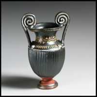 Free download Terracotta miniature volute-krater (mixing bowl) free photo or picture to be edited with GIMP online image editor