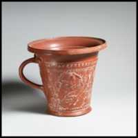 Free download Terracotta modiolus (drinking cup) free photo or picture to be edited with GIMP online image editor