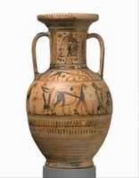 Free download Terracotta neck-amphora free photo or picture to be edited with GIMP online image editor