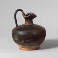 Free download Terracotta oinochoe (jug) with lid free photo or picture to be edited with GIMP online image editor