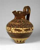 Free download Terracotta oinochoe (wine jug) free photo or picture to be edited with GIMP online image editor