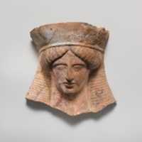 Free download Terracotta relief head of a woman free photo or picture to be edited with GIMP online image editor
