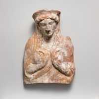 Free download Terracotta relief with bust of a woman free photo or picture to be edited with GIMP online image editor