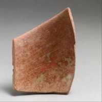 Free download Terracotta rim fragment with linear decoration free photo or picture to be edited with GIMP online image editor