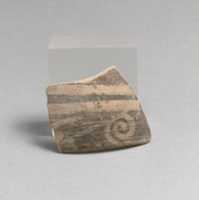 Free download Terracotta rim fragment with running spiral free photo or picture to be edited with GIMP online image editor