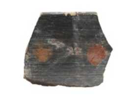 Free download Terracotta rim of a cup with polychrome motifs free photo or picture to be edited with GIMP online image editor