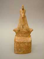Free download Terracotta seated figure free photo or picture to be edited with GIMP online image editor