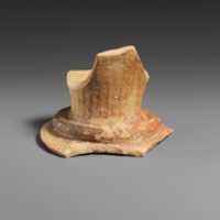 Free download Terracotta sherd from the mouth of a vase with neck ridge free photo or picture to be edited with GIMP online image editor