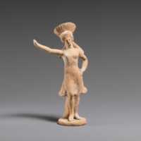 Free download Terracotta statuette of a dancing girl free photo or picture to be edited with GIMP online image editor