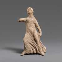 Free download Terracotta statuette of a girl dancing free photo or picture to be edited with GIMP online image editor