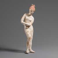 Free download Terracotta statuette of a nude woman free photo or picture to be edited with GIMP online image editor