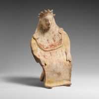Free download Terracotta statuette of a seated goddess free photo or picture to be edited with GIMP online image editor