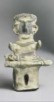 Free download Terracotta statuette of a woman with child free photo or picture to be edited with GIMP online image editor