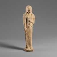 Free download Terracotta statuette of a young woman free photo or picture to be edited with GIMP online image editor
