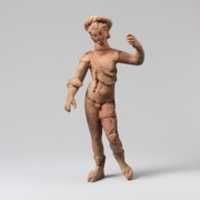 Free download Terracotta statuette of a youth free photo or picture to be edited with GIMP online image editor