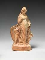 Free download Terracotta statuette of dancing Aphrodite with Eros free photo or picture to be edited with GIMP online image editor