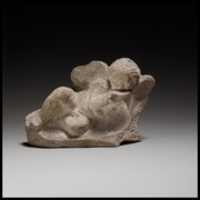 Free download Terracotta statuette of Eros banqueting free photo or picture to be edited with GIMP online image editor
