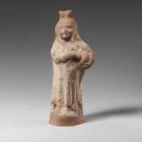 Free download Terracotta statuette of Harpocrates free photo or picture to be edited with GIMP online image editor