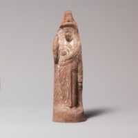 Free download Terracotta statuette of Isis or a follower of her cult free photo or picture to be edited with GIMP online image editor