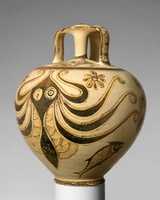 Free download Terracotta stirrup jar with octopus free photo or picture to be edited with GIMP online image editor