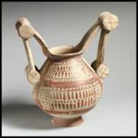 Free download Terracotta trozella (two-handled jar) free photo or picture to be edited with GIMP online image editor