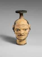 Free download Terracotta vase with janiform heads free photo or picture to be edited with GIMP online image editor