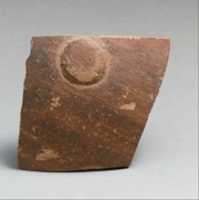 Free download Terracotta vessel fragment with boss free photo or picture to be edited with GIMP online image editor