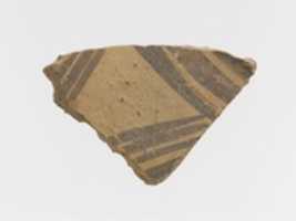 Free download Terracotta vessel fragment with linear decoration free photo or picture to be edited with GIMP online image editor