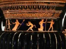 Free download Terracotta volute-krater (bowl for mixing wine and water) with stand free photo or picture to be edited with GIMP online image editor