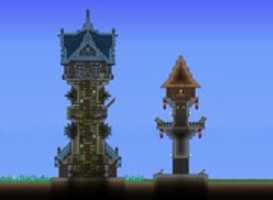 Ücretsiz indir Terraria: Medieval Tower - GIMP çevrimiçi görüntü düzenleyici ile düzenlenecek ekran görüntüsü ücretsiz fotoğraf veya resim