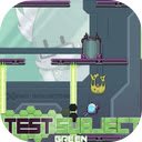 Test Subject Green Game Navigate the lab and complete your mission!  screen for extension Chrome web store in OffiDocs Chromium