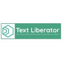 Text Liberator  screen for extension Chrome web store in OffiDocs Chromium