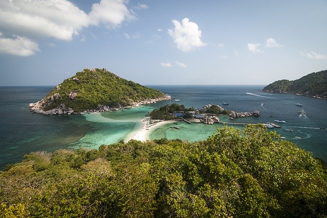 Descărcare gratuită Thailanda mare plajă apă vacanță imagine gratuită pentru a fi editată cu editorul de imagini online gratuit GIMP