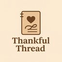 Thankful Threads  screen for extension Chrome web store in OffiDocs Chromium