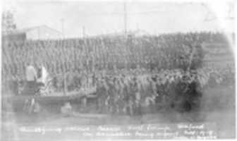 Free download Thanksgiving service; Arena; North Camp, Seaford; On Armistice being signed.Nov: 1918. free photo or picture to be edited with GIMP online image editor