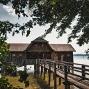 Thatched house on the river  screen for extension Chrome web store in OffiDocs Chromium